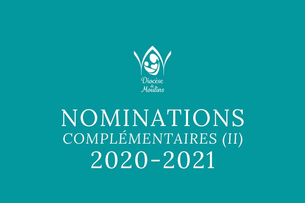 Nominations complémentaires (II) - pour septembre 2020