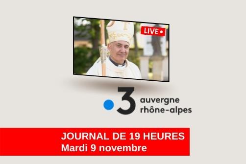 Mgr Beaumont en direct sur FR3