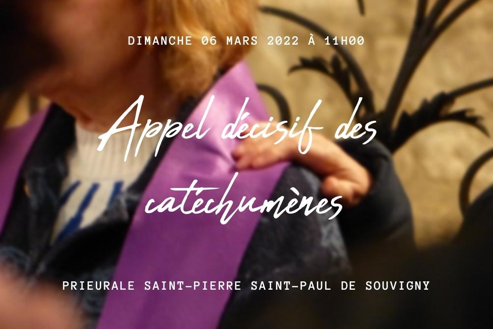 Appel décisif des catéchumènes