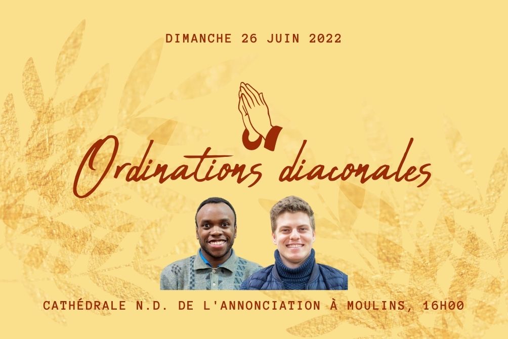 Ordinations diaconales