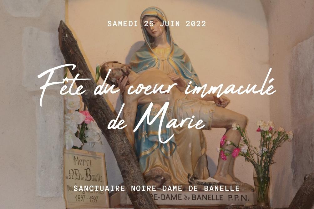 Fête du cœur immaculé de marie à banelle