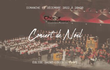 Concert de Noël par le chœur Régional d’Auvergne
