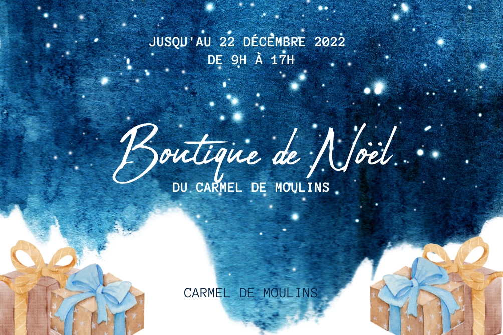 Boutique de Noël du carmel