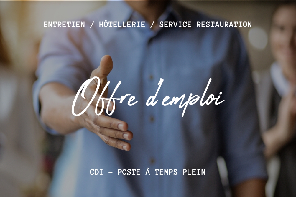 Offre d'emploi Entretien / Hôtellerie / restauration