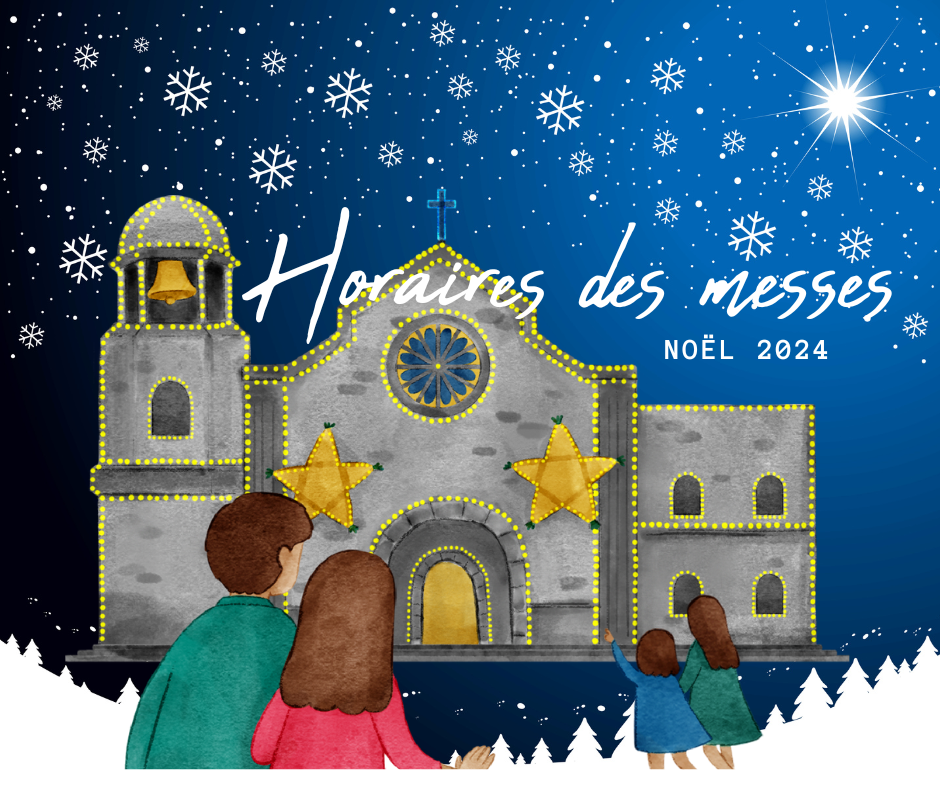 Horaires des messes de Noël 2024