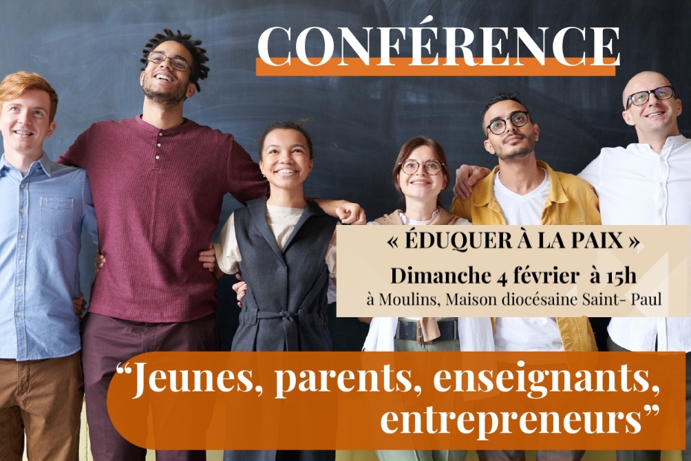 Conférence "Eduquer à la paix"