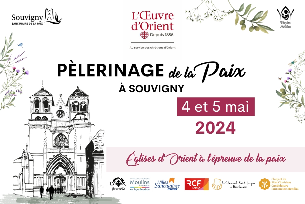 Pèlerinage de la paix à Souvigny 2024
