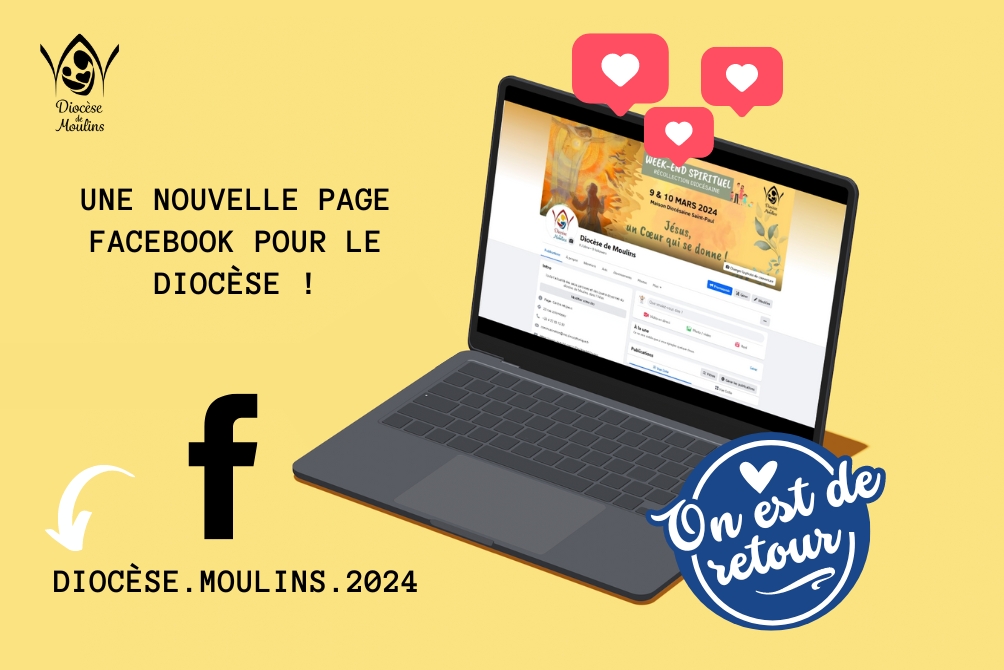 Une nouvelle page Facebook pour le diocèse !