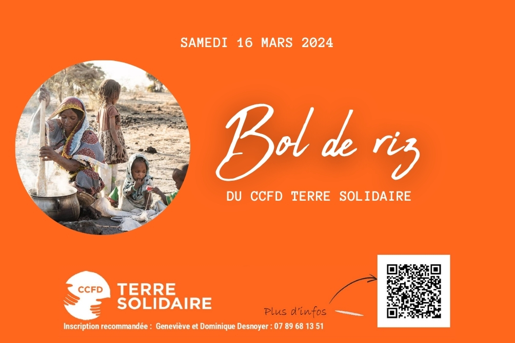 Bol de riz du CCFD terre solidaire