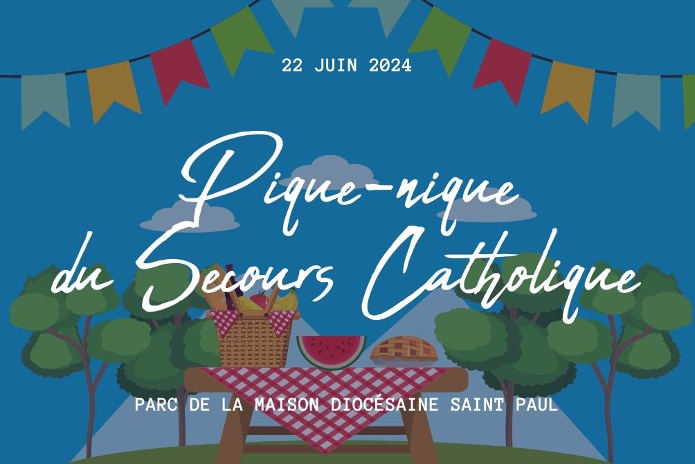 Pique nique du secours catholique