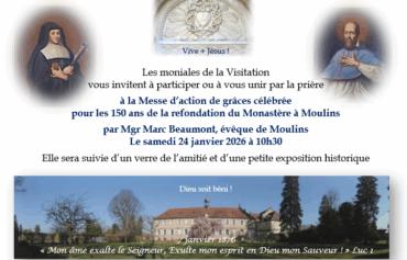 150ème anniversaire de la Visitation