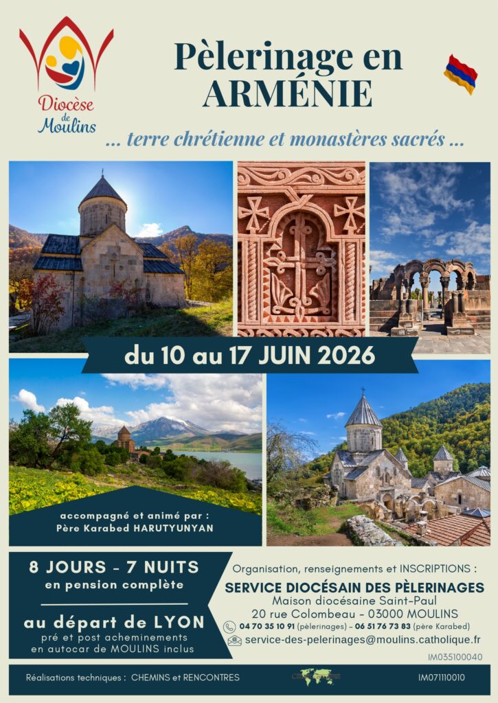 Affiche Arménie - Diocèse de Moulins - Du 10 au 17 juin 2026_page-0001