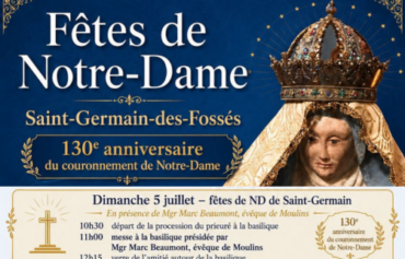 130ème anniversaire du couronnement de Notre-Dame de Saint-Germain.